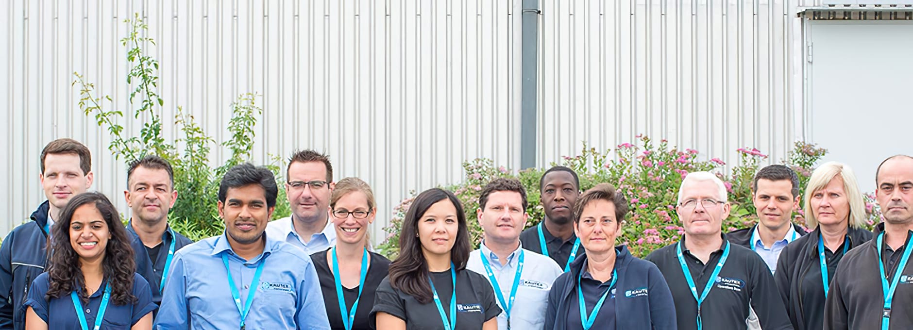 Group photo of German employees